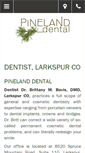 Mobile Screenshot of larkspurdentist.com